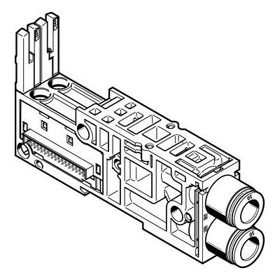FESTO 560991 Model VMPAL-AP-20-QS10-1 Sub-Base FESTO 560991 Model VMPAL-AP-20-QS10-1 Sub-Base