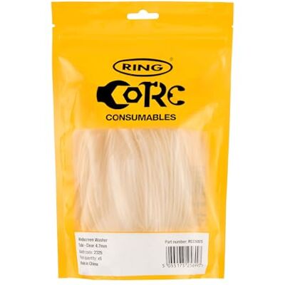 RING Tubing, Clear 4.7 mm (30M) Easy Fitting Internal Diameter: 4.7 mm, Clear Nylon Washer Tube, Supplied in a Re-Sealable Pack RING Tubing, Clear 4.7 mm (30M) Easy Fitting Internal Diameter: 4.7 mm, Clear Nylon Washer Tube, Supplied in a Re-Sealable Pack