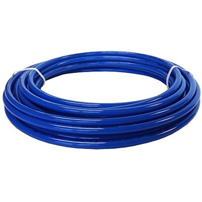 John Guest 3/8 Inch x 25 Feet LLDPE Tubing, Flexible Water Tubing for Plumbing, Blue, PE-12-EI-025F-B John Guest 3/8 Inch x 25 Feet LLDPE Tubing, Flexible Water Tubing for Plumbing, Blue, PE-12-EI-025F-B