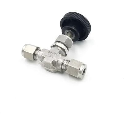 REACHMIN 3000 PSI Forged Crane Compression Needle Valve Fit 3/6/8/12mm 1/8" 1/4" 3/8" 1/2" Tube OD 304 316 Flow Control Stainless Steel (10mm) REACHMIN 3000 PSI Forged Crane Compression Needle Valve Fit 3/6/8/12mm 1/8" 1/4" 3/8" 1/2" Tube OD 304 316 Flow Control Stainless Steel (10mm)