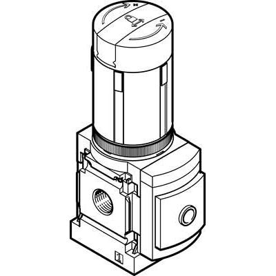 FESTO 543519 Model MS4-LR-1/8-D6-A8 Pressure Regulator FESTO 543519 Model MS4-LR-1/8-D6-A8 Pressure Regulator
