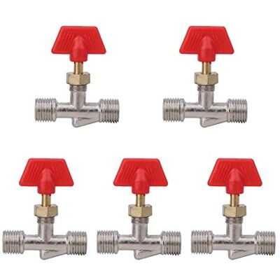 Garosa 5Pcs Air Compressor Needle Valve Set Float Ball Valve Structure Parts with Tubing Hose Accessories for Air Tool Replacement Repair Garosa 5Pcs Air Compressor Needle Valve Set Float Ball Valve Structure Parts with Tubing Hose Accessories for Air Tool Replacement Repair