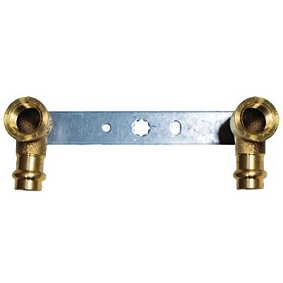 Cornat Press Mounting Set of 2 Angle Valves and Fittings 2 Female Sockets A 15 mm/1/2 Inch Internal Thread/Internal Thread 150 mm Pack of 1, Rotguss, T65771512B Cornat Press Mounting Set of 2 Angle Valves and Fittings 2 Female Sockets A 15 mm/1/2 Inch Internal Thread/Internal Thread 150 mm Pack of 1, Rotguss, T65771512B
