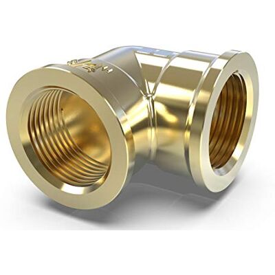 ABA Beul 15058.010.2 Angle 90° Female Thread Brass Pipe Fittings ABA Beul 15058.010.2 Angle 90° Female Thread Brass Pipe Fittings