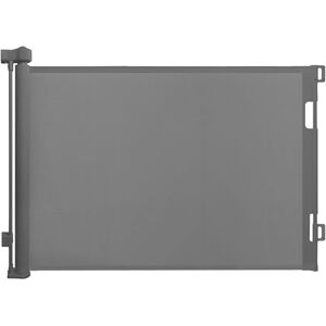 Relaxdays door, extendable up to 3 m, drill installation, child safety, stair gate, grey, Plastic, Iron, 86 cm x 300 cm x 1 cm Relaxdays door, extendable up to 3 m, drill installation, child safety, stair gate, grey, Plastic, Iron, 86 cm x 300 cm x 1 cm