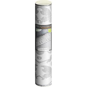 CREARREDA Kitchen Runner Rug 120 x 50 cm Damask Cement Vinyl Non-Slip and Washable Carpet for Living Room 100% Made in Italy CREARREDA Kitchen Runner Rug 120 x 50 cm Damask Cement Vinyl Non-Slip and Washable Carpet for Living Room 100% Made in Italy