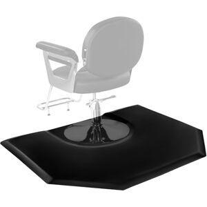 VEVOR Salon Mat for Hair Stylist, 1225 x 1505 mm Hexagon Salon Chair Mat Anti Fatigue, 25mm Thickened Barber Shop Floor Mat with Round Cut Out, Easy-to-Clean PVC Surface & Anti-Trip Beveled Edges VEVOR Salon Mat for Hair Stylist, 1225 x 1505 mm Hexagon Salon Chair Mat Anti Fatigue, 25mm Thickened Barber Shop Floor Mat with Round Cut Out, Easy-to-Clean PVC Surface & Anti-Trip Beveled Edges