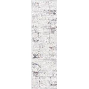 Safavieh Amelia Collection Contemporary Rug for Living Room, Dining Room, Bedroom Short Pile, Ivory and Grey, 69 x 122 cm Safavieh Amelia Collection Contemporary Rug for Living Room, Dining Room, Bedroom Short Pile, Ivory and Grey, 69 x 122 cm