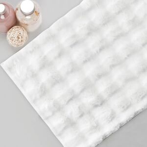 Comart Plush Rug - Modern, White, 140x180 cm Comart Plush Rug - Modern, White, 140x180 cm