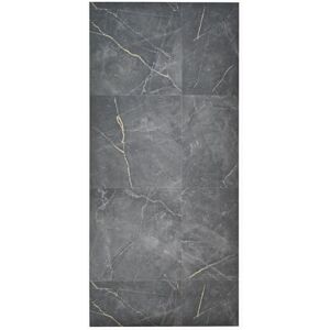 Tadi & Imperio1979 Vinyl Rug - Marble Anthracite Ivory - Non-slip, Washable - EU Tadi & Imperio1979 Vinyl Rug - Marble Anthracite Ivory - Non-slip, Washable - EU