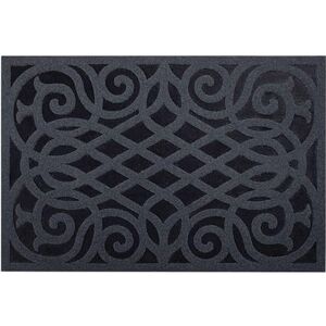 Nicoman Rubber Door Mat, Non-Slip Heavy Duty Doormat Sheltered Indoor Anti-Fatigue Easy Boot Scraper Eco-Friendly Victorian Style Indoor Entrance Mat Watertight (Grey, Large, 91 x 61cm) Nicoman Rubber Door Mat, Non-Slip Heavy Duty Doormat Sheltered Indoor Anti-Fatigue Easy Boot Scraper Eco-Friendly Victorian Style Indoor Entrance Mat Watertight (Grey, Large, 91 x 61cm)