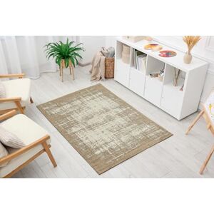 andiamo Woven Rug Modern Stylish Short Pile Rug Robust and Easy Care Made of 100% Polypropylene Suitable for Underfloor Heating and Robot Vacuum Cleaners 133 x 190 cm Stripes Beige andiamo Woven Rug Modern Stylish Short Pile Rug Robust and Easy Care Made of 100% Polypropylene Suitable for Underfloor Heating and Robot Vacuum Cleaners 133 x 190 cm Stripes Beige