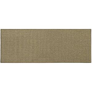JVL Eden Machine Washable Latex Backed Runner Doormat 57x150cm, Latte JVL Eden Machine Washable Latex Backed Runner Doormat 57x150cm, Latte