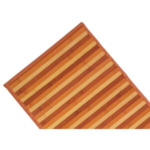 BIANCHERIAWEB Bamboo Kitchen Runner Rug - Orange - 30x40 cm - Non-Slip - Stain Resistant BIANCHERIAWEB Bamboo Kitchen Runner Rug - Orange - 30x40 cm - Non-Slip - Stain Resistant