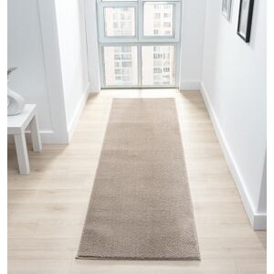 Rugs by Desire Comfy Washable Modern Living Room Rug Polyester Plain Indoor Area Rug with Low Pile Anti-Slip Felt Backing SuperSoft Carpet Bedroom-Hallway, Dark Beige, 60x200 cm Rugs by Desire Comfy Washable Modern Living Room Rug Polyester Plain Indoor Area Rug with Low Pile Anti-Slip Felt Backing SuperSoft Carpet Bedroom-Hallway, Dark Beige, 60x200 cm