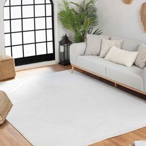 Livabliss Houston Indoor Outdoor Bedroom, Living Room, Dining Room, Hallway Modern Boho with Geometric Pattern Soft Scandinavian Living Room Oriental Carpet 120 x 170 cm Large, White Livabliss Houston Indoor Outdoor Bedroom, Living Room, Dining Room, Hallway Modern Boho with Geometric Pattern Soft Scandinavian Living Room Oriental Carpet 120 x 170 cm Large, White