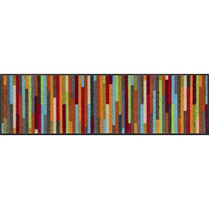 Wash+Dry doormat, Mikado Stripes 35x120cm, inside and outside, washable Wash+Dry doormat, Mikado Stripes 35x120cm, inside and outside, washable