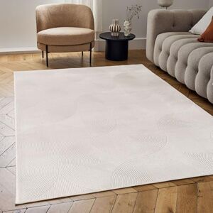 Brand - Carmel Modern Area Rug - Wave Cream - Area Rug Brand - Carmel Modern Area Rug - Wave Cream - Area Rug
