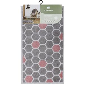 JVL SOLEMATE Hand Carved Honeycomb Door Mat, 57 X 100 cm JVL SOLEMATE Hand Carved Honeycomb Door Mat, 57 X 100 cm