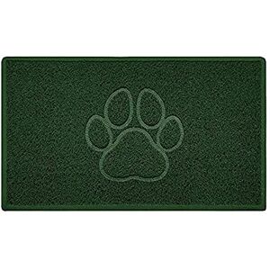 Nicoman Paw Embossed Shape Indoor Outdoor Dirt-Trapper Door Mat Washable Barrier Heavy Duty Doormat (Watertight Rubber-Back, Medium, Green, 75 x 44cm) Nicoman Paw Embossed Shape Indoor Outdoor Dirt-Trapper Door Mat Washable Barrier Heavy Duty Doormat (Watertight Rubber-Back, Medium, Green, 75 x 44cm)