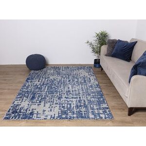 Asiatic Edits Low Pile Abstract Denim Blue Indoor Rug for Living room, Bedroom, Conservatory, Hallway, Large Area, Easy to Clean, Area Rugs Non Shedding 80x150cm Asiatic Edits Low Pile Abstract Denim Blue Indoor Rug for Living room, Bedroom, Conservatory, Hallway, Large Area, Easy to Clean, Area Rugs Non Shedding 80x150cm
