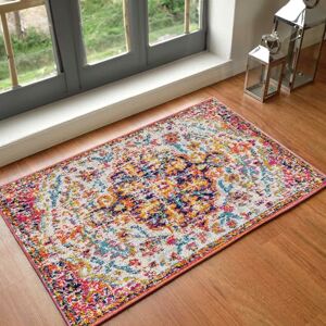 Livabliss Asmara Vintage Rug Hallway Runner Rugs Living Room 60x90 cm Scandi Neutral Rug, Traditional Patterned Boho Style, Natural Easy Care Pile Hallway Runners, Orange and Burgundy Livabliss Asmara Vintage Rug Hallway Runner Rugs Living Room 60x90 cm Scandi Neutral Rug, Traditional Patterned Boho Style, Natural Easy Care Pile Hallway Runners, Orange and Burgundy