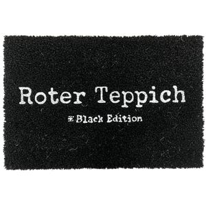 Relaxdays Coconut Mat 60x40, Funny Door Mat, Non-Slip, Weatherproof, Indoor & Outdoor Doormat, Black Relaxdays Coconut Mat 60x40, Funny Door Mat, Non-Slip, Weatherproof, Indoor & Outdoor Doormat, Black