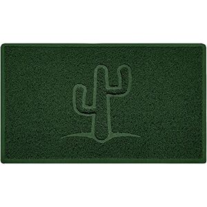 Nicoman Cactus Embossed Shape Door Mat Dirt-Trapper Washable Barrier Doormat-(Use Indoor or Sheltered Outdoor)-(75x44cm/29.5x17.3inches,Medium) Green Nicoman Cactus Embossed Shape Door Mat Dirt-Trapper Washable Barrier Doormat-(Use Indoor or Sheltered Outdoor)-(75x44cm/29.5x17.3inches,Medium) Green
