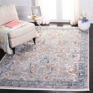 Safavieh Contemporary Rug for Living Room Dining Room Bedroom Shivan Collection Short Pile Light Blue and Light Blue, 48 x 72 Inch Safavieh Contemporary Rug for Living Room Dining Room Bedroom Shivan Collection Short Pile Light Blue and Light Blue, 48 x 72 Inch