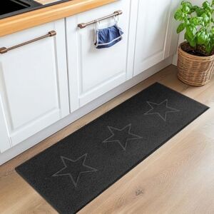 Nicoman Star Shape Embossed Entrance Door Mat Non Slip Dirt Trapper PVC Spaghetti Mat with Rubber Base, Jet Washable Quick Drying Doormat Watertight Indoor or Outdoor (Runner, Black, 150 x 60cm) Nicoman Star Shape Embossed Entrance Door Mat Non Slip Dirt Trapper PVC Spaghetti Mat with Rubber Base, Jet Washable Quick Drying Doormat Watertight Indoor or Outdoor (Runner, Black, 150 x 60cm)