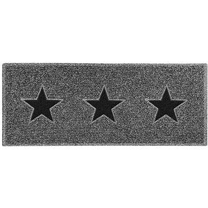 Nicoman Triple Stars Door Mat|Entrance Barrier Dirt-Trapper Floor Mat|Patio Garden Conservatory Doormat|Indoor Outdoor Matt|Charcoal with 3x Black Stars, Runner 150x60cm/5x2ft Nicoman Triple Stars Door Mat|Entrance Barrier Dirt-Trapper Floor Mat|Patio Garden Conservatory Doormat|Indoor Outdoor Matt|Charcoal with 3x Black Stars, Runner 150x60cm/5x2ft