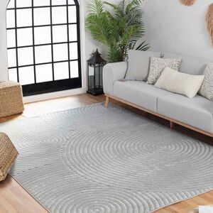 Livabliss Denver Bedroom, Living Room, Dining Room, Hallway Modern Boho with Geometric Pattern Soft Scandinavian Living Room Oriental Carpet 120 x 170 cm Large Grey Livabliss Denver Bedroom, Living Room, Dining Room, Hallway Modern Boho with Geometric Pattern Soft Scandinavian Living Room Oriental Carpet 120 x 170 cm Large Grey