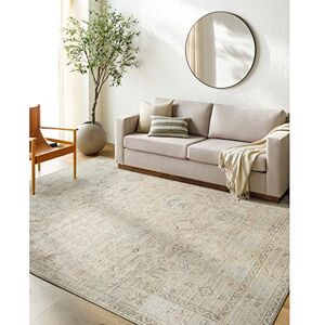 Livabliss x Becki Owens Marlene Vintage Rug Area Rugs Living Room 160x213 cm, Dining Floor, Kitchen, Traditional Multicoloured Boho Style, Easy Care Pile, Bohemian Large Rug, Ivory, Brown, Coral Livabliss x Becki Owens Marlene Vintage Rug Area Rugs Living Room 160x213 cm, Dining Floor, Kitchen, Traditional Multicoloured Boho Style, Easy Care Pile, Bohemian Large Rug, Ivory, Brown, Coral