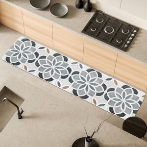Comart Malaga Kitchen Rug Runner 100% PVC Stain Resistant Non-Slip Waterproof Machine Washable Mat Modern Lane for Kitchen and Hallway Geometric 55 x 170 cm Comart Malaga Kitchen Rug Runner 100% PVC Stain Resistant Non-Slip Waterproof Machine Washable Mat Modern Lane for Kitchen and Hallway Geometric 55 x 170 cm