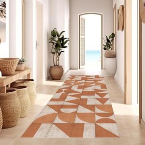 Viniliko , Printed Vinyl Rug, PVC Non-Slip Kitchen or Living Room, Washable, Trojan 80 x 300 cm Viniliko , Printed Vinyl Rug, PVC Non-Slip Kitchen or Living Room, Washable, Trojan 80 x 300 cm