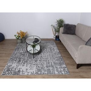 Asiatic Edits Low Pile Abstract Grey Indoor Rug for Living room, Bedroom, Conservatory, Hallway, Large Area, Easy to Clean, Area Rugs Non Shedding 120x170cm Asiatic Edits Low Pile Abstract Grey Indoor Rug for Living room, Bedroom, Conservatory, Hallway, Large Area, Easy to Clean, Area Rugs Non Shedding 120x170cm