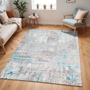 Livabliss Trento Abstract Rug Area Rugs Living Room 160x220 cm, Dining Room, Lounge, Kitchen, Bedroom Modern Marble Large Rug, Soft Luxurious Easy Care Medium Pile, Grey, Ivory, Blue Livabliss Trento Abstract Rug Area Rugs Living Room 160x220 cm, Dining Room, Lounge, Kitchen, Bedroom Modern Marble Large Rug, Soft Luxurious Easy Care Medium Pile, Grey, Ivory, Blue