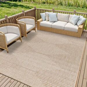 Livabliss Sevilla Indoor Outdoor Rug Large Boho Rugs for Living Room 200x275 cm Dining, Kitchen Carpet, Patterned Neutral and Coloured Rugs, Waterproof, Stain Durable Cream, Brown Livabliss Sevilla Indoor Outdoor Rug Large Boho Rugs for Living Room 200x275 cm Dining, Kitchen Carpet, Patterned Neutral and Coloured Rugs, Waterproof, Stain Durable Cream, Brown