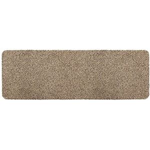 JVL Tanami 2-Tone Fleck Barrier Runner Door Mat, 80 Percent Cotton/20 Percent Synthetic/Gel Backing, Beige, 50 x 150 x 0.5 cm JVL Tanami 2-Tone Fleck Barrier Runner Door Mat, 80 Percent Cotton/20 Percent Synthetic/Gel Backing, Beige, 50 x 150 x 0.5 cm