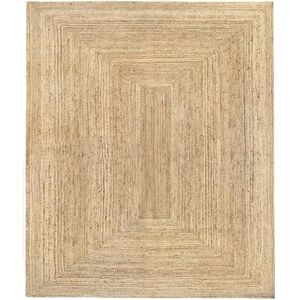 HAMID Rug Jute Alhambra Natural Colour, Jute Rug, Area Rug 100% Jute Fibre Hand Wovem, Braided Rug for Home, Living Room, Floor Carpet..(300x250cm) HAMID Rug Jute Alhambra Natural Colour, Jute Rug, Area Rug 100% Jute Fibre Hand Wovem, Braided Rug for Home, Living Room, Floor Carpet..(300x250cm)