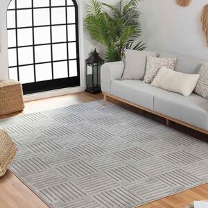 Livabliss Detroit Indoor Outdoor Large Boho for Living Room 120x170 cm Dining, Kitchen Carpet, Patterned Neutral & Coloured, Waterproof, Stain Durable Grey Livabliss Detroit Indoor Outdoor Large Boho for Living Room 120x170 cm Dining, Kitchen Carpet, Patterned Neutral & Coloured, Waterproof, Stain Durable Grey