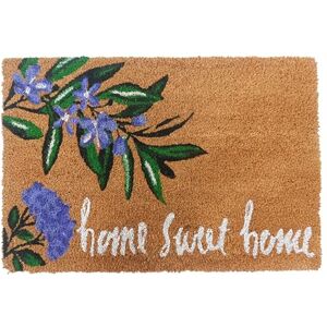 Relaxdays Coconut Doormat, Home Sweet Home, 60x40, non-slip, weather-resistant, indoor & outdoor mat, colourful Relaxdays Coconut Doormat, Home Sweet Home, 60x40, non-slip, weather-resistant, indoor & outdoor mat, colourful