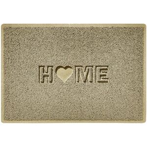 Nicoman LOVE at HOME Doormat 90x60cm Honesty Beige|Heavy Duty Non-Slip|Indoor/Outdoor|Entrance Barrier Dirt-Trapper Floor Mat|Home Patio Garden Conservatory Door Mat|Home Heart Nicoman LOVE at HOME Doormat 90x60cm Honesty Beige|Heavy Duty Non-Slip|Indoor/Outdoor|Entrance Barrier Dirt-Trapper Floor Mat|Home Patio Garden Conservatory Door Mat|Home Heart