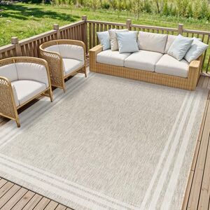 Livabliss Geometric Outdoor Rug Indoor Outdoor Rug Large, Colos 200x275 cm Patio Rugs, Decking, Outdoor Carpet Boho Colourful Garden Rugs, Patterned, UV Weather, Stain Durable, Grey, Beige,Taupe Livabliss Geometric Outdoor Rug Indoor Outdoor Rug Large, Colos 200x275 cm Patio Rugs, Decking, Outdoor Carpet Boho Colourful Garden Rugs, Patterned, UV Weather, Stain Durable, Grey, Beige,Taupe