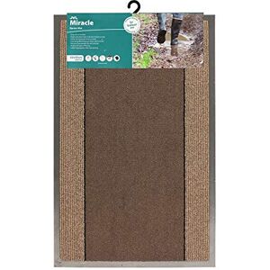 JVL Miracle Brown with Beige Stripes Barrier Mat, 60 x 90 cm JVL Miracle Brown with Beige Stripes Barrier Mat, 60 x 90 cm