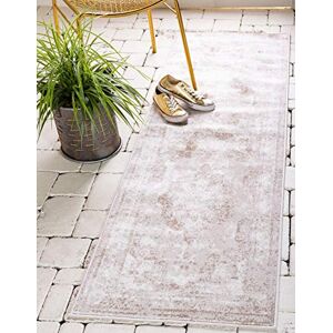 Unique Sofia Collection Traditional Vintage Light Brown/Tan Runner Rug (65x205) Unique Sofia Collection Traditional Vintage Light Brown/Tan Runner Rug (65x205)