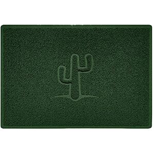 Nicoman Cactus Embossed Shape Door Mat Dirt-Trapper Washable Barrier Doormat-(Use Indoor or Sheltered Outdoor)-(90x60cm/3x2ft,Large) Green Nicoman Cactus Embossed Shape Door Mat Dirt-Trapper Washable Barrier Doormat-(Use Indoor or Sheltered Outdoor)-(90x60cm/3x2ft,Large) Green