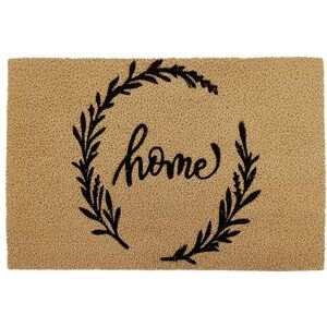 Relaxdays Coconut Mat, Home, 60x40 cm, anti-slip, weather-resistant, indoor & outdoor, welcome mat, natural Relaxdays Coconut Mat, Home, 60x40 cm, anti-slip, weather-resistant, indoor & outdoor, welcome mat, natural