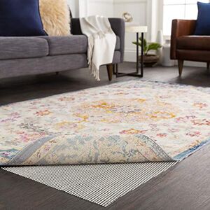 Livabliss Rug Pad for Carpet, for 180x270 cm Living Room Rugs and Area Rugs Large Non Slip Mat for Hard Surfaces, Lock Grip Rug Pads in PVC Livabliss Rug Pad for Carpet, for 180x270 cm Living Room Rugs and Area Rugs Large Non Slip Mat for Hard Surfaces, Lock Grip Rug Pads in PVC