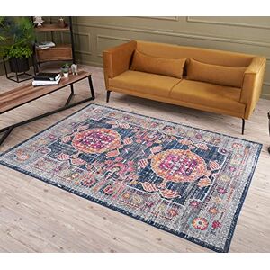 THE RUGS AREA RUG LIVING ROOM BEDROOM LARGE SMALL VINTAGE SOFT SHORT PILE BORDERED CLASSIC ORIENTAL DESIGN TRADITIONAL AZTEC CARPET SMALL 80X150 CM, MULTICOLOURED THE RUGS AREA RUG LIVING ROOM BEDROOM LARGE SMALL VINTAGE SOFT SHORT PILE BORDERED CLASSIC ORIENTAL DESIGN TRADITIONAL AZTEC CARPET SMALL 80X150 CM, MULTICOLOURED